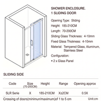 Cabine de douche intégrée avec fonction vapeur, en verre trempé, pour spa à domicile et zone de détente