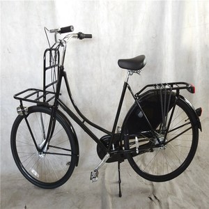 <span class=keywords><strong>Roue</strong></span> de <span class=keywords><strong>28</strong></span> <span class=keywords><strong>pouces</strong></span> cadre en acier 3 vitesses classique néerlandais Oma Fiets vélo pour femmes - Product Image 2