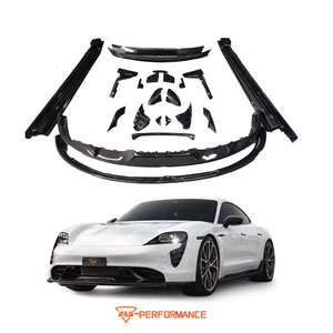 Kit de conversion <span class=keywords><strong>Techart</strong></span> Style en fibre de carbone pour <span class=keywords><strong>Porsche</strong></span> <span class=keywords><strong>911</strong></span> 992 : Lame avant, diffuseurs, jupes latérales et coques de rétroviseurs - Product Image 3