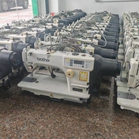 Machine à Coudre Industrielle Juki d'Occasion à Grande Vitesse, Fabriquée au Japon, avec Table, de Haute Qualité pour Grossiste