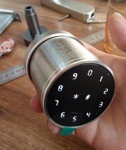 Chiusura singola facile da sostituire serratura a sfera Keyless TUYA app <span class=keywords><strong>smartphone</strong></span> smart Fingerprint locks per la stanza interna della casa - Product Image 2