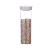 Bouteilles en verre pour épices en gros, flacons doseurs uniques, pots à épices, bouteilles en verre pour la cuisine