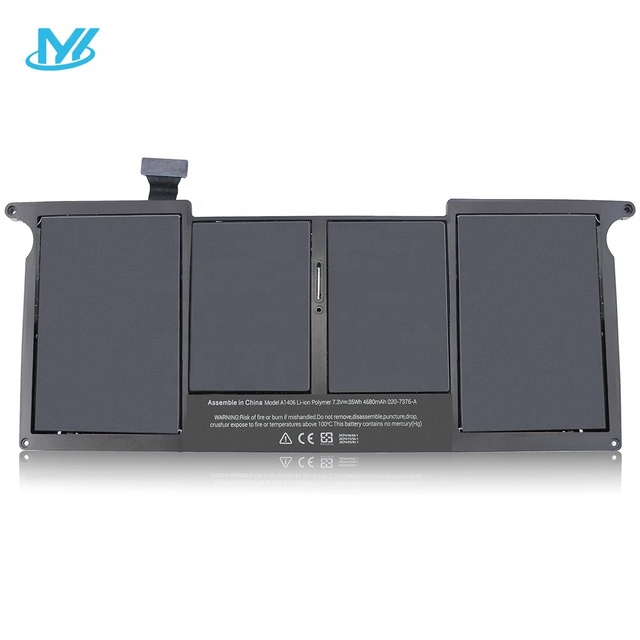 OEM Replacement 6 Cells A1465 A1370 Laptop Battery for MacBook Air 11'' A1495 A1406 Mid 2011 2012 2013 Early 2014 2015