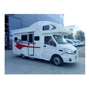 Puerta de entrada de RV estilo americano con red de mosca de puerta interior y marco negro de red de seguridad para autocaravana - Product Image 6