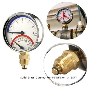 80Mm Thermo Manometer Thermomanometer Gecombineerd Hoge Temperatuur En Drukmeter - Product Image 6