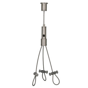 <span class=keywords><strong>Entrega</strong></span> rápida Kit de suspensión de 1,5mm con panel LED Cuerda de alambre de acero colgante para elevadores de luz de lámpara - Product Image 4