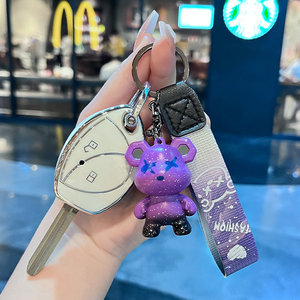 Cubierta protectora de llave de coche de TPU de alta calidad para Toyota Hilux Vios Innova <span class=keywords><strong>Vigo</strong></span>-diseño de lujo estilo Civic Camry accesorios de coche llavero - Product Image 5