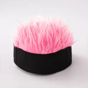 Cool Anime Cartoon Fake Hair Hat Cosplay Party Fancy Dress Hats