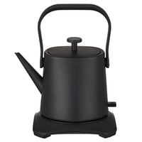 Bouilloire électrique en acier inoxydable 0,6 L, contrôle numérique intelligent, arrêt automatique, protection contre l'ébullition à sec, maintien au chaud, températures multiples