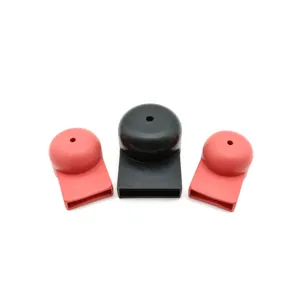 Couvercle de terminal de batterie en caoutchouc Silicone PVC personnalisé