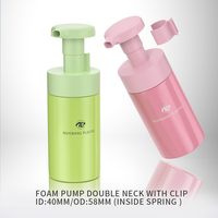 Bouteilles en PET de 200 ml avec pompe à mousse et pompe à mousse avec clip, personnalisables pour les soins personnels, liquides nettoyants et savons – Vente en gros fabricant