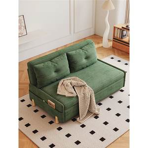 Canapé-<span class=keywords><strong>Lit</strong></span> Tendance Web Pliable Multifonction en Velours Côtelé, Taille Simple/Double, Convertible Extensible, Vente Flash pour Petits Espaces - Product Image 5