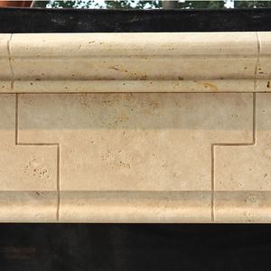 <span class=keywords><strong>Chimenea</strong></span> de travertino antiguo del Viejo Mundo de diseño clásico Simple contemporáneo - Product Image 6