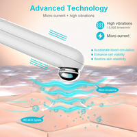 2026 Hot Selling Draagbare Oogmassager met Negatieve Ion- en Lichttherapie voor Anti-Aging en Huidverjonging
