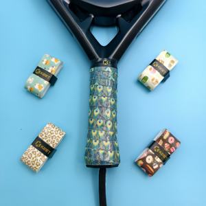 ENNIG DT70E Готовый к отправке Нескользящий, прочный, удобный двухсторонний липкий овергрип из полиуретана для тенниса и пиклбола - Product Image 1