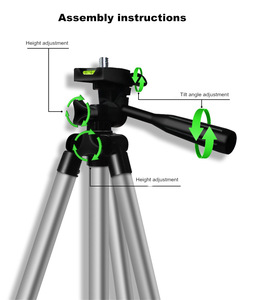 Anneau lumineux LED à intensité variable avec support de téléphone Selfie Fill Light pour <span class=keywords><strong>Tik</strong></span> <span class=keywords><strong>Tok</strong></span> <span class=keywords><strong>Youtube</strong></span> <span class=keywords><strong>Video</strong></span> 10 pouces Led Ring Light avec trépied - Product Image 6