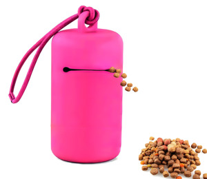 Fabricante al aire libre mascota perro comida tratar aperitivos bolsa silicona perro tratar bolsa para entrenamiento/ - Product Image 3