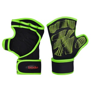 Baodun Fitness Gloves <b>Half</b> Finger Neoprene Breathable Non <b>Slip</b> Palm Protection For Gym Exercise Unisex Small Medium Large - Product Image 2