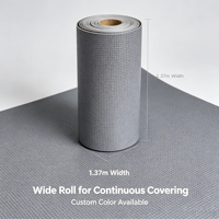 Rouleau de simili cuir gris en silicone, écologique, imperméable et résistant à l'usure, pour la rembourrage de meubles et les housses de sièges auto