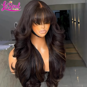 Peluca de Cabello Humano Indio Virgen con Cutícula Alineada al por Mayor, Peluca sin Pegamento, Peluca Frontal de Encaje HD, Pelucas Frontales de Encaje para Mujeres Negras - Product Image 1