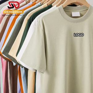 Jsd 2025 OEM bán buôn Puff in đồng bằng bông biểu tượng đồ họa Áo phông đổ hommes tùy chỉnh t Áo sơ mi quá khổ của nam giới T-Shirts cho nam giới - Product Image 2