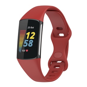 Eraysun Bracelet de montre unique de <span class=keywords><strong>luxe</strong></span> pour <span class=keywords><strong>Fitbit</strong></span> Charge 5 Smartwatch pour Charge 5 Sport Poignet Classique Bracelets de montre respirants - Product Image 5