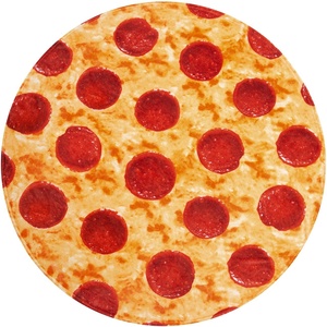 <span class=keywords><strong>Pizza</strong></span> manta 2,0 de doble cara 47 60 71 <span class=keywords><strong>80</strong></span> pulgadas novedad realista <span class=keywords><strong>Pizza</strong></span> comida manta 285 GSM de franela manta 1,0 - Product Image 1