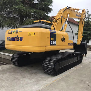 Haute qualité japon Komatsu PC220 pelle sur chenilles d'occasion 2017 modèle 25TON moteur et boîte de vitesses composants de base fournisseur de Shanghai - Product Image 1