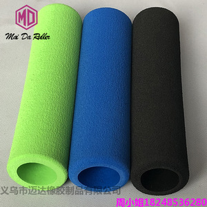 Poignées de guidon en mousse EVA, diamètre intérieur de 25,4 mm, noires avec bande rouge pour vélos de route - Product Image 4