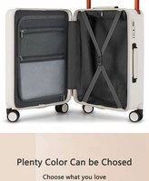 Portez la poignée télescopique de luxe de poignée large imperméable pour le chariot de valise de voyage avec des ensembles de bagages de serrure de TSA