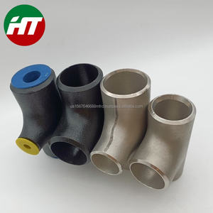 ASMe ตัวที B16 9 A234m 90ก้นเชื่อม1 8ข้อศอก ASTM A234 WPB 45องศาด้านข้าง - Product Image 4