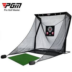 Logo personnalisé PGM Intérieur/Extérieur <span class=keywords><strong>Golf</strong></span> Swing Trainer Anti-Rebond Strike Practice Net pour l'exercice Vente en gros Transfrontalier - Product Image 1