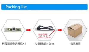 Módulo de Cámara USB Raspberry <span class=keywords><strong>Pi</strong></span> con Sensor OV5640 de 5MP, 65FOV, Enfoque Automático, para Uso Industrial, Certificado RoHS - Product Image 6