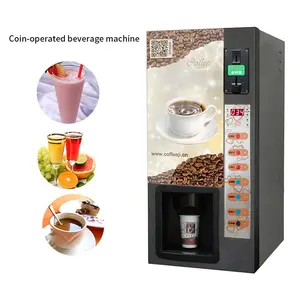 Ödeme sistemi ile kahve yapma makinesi akıllı çözünebilir kahve otomat kahve tam otomatik ticari