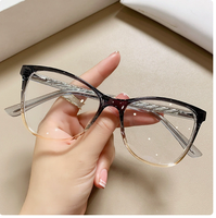 Nouvelle monture de lunettes INS Influencer TR90 à charnière à ressort, tendance pour le Brésil, l'Europe et l'Amérique, prête pour les verres correcteurs