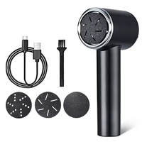 Dispositif de pédicure électrique automatique lime à pied avec affichage numérique meuleuse à pied sous vide callosités de la peau morte manucure pédicure outils