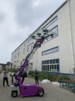 Chariot à roulettes mobile de 800 kg, hauteur de levage de 5000 mm, ventouse robotisée, lève-vitre à vide, équipement de levage