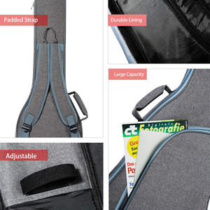 Sac de voyage pour homme de conception industrielle, sac pour ukulélé, étui pour guitare, étui pour instrument, sacs pour guitare, sac à dos pour guitare - Product Image 6