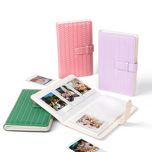Super promotion : <span class=keywords><strong>Album</strong></span> <span class=keywords><strong>photo</strong></span> en cuir PU de 3 pouces avec 96 pochettes, plus de 20 styles au choix - Product Image 4