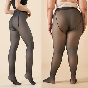 2025 <span class=keywords><strong>grande</strong></span> <span class=keywords><strong>taille</strong></span> en gros Super élastique Sexy Transparent femmes Legging chaud hiver épaissir <span class=keywords><strong>grande</strong></span> <span class=keywords><strong>taille</strong></span> collants collants - Product Image 2