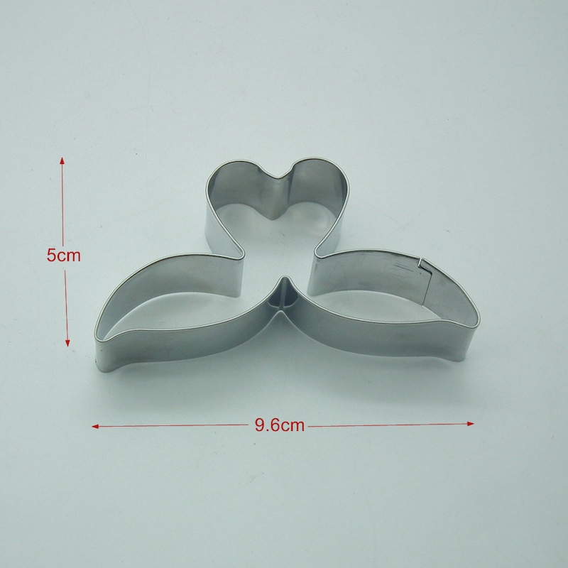 Silver White - Flamingo Heart Shape