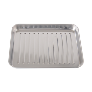 Wholesale Kitchen Cookware Oven Food-grade <strong>Grill</strong> <strong>Pans</strong> Customized Logo Multi Specifications Stainless Steel Rectangle Baking Tray - Product Image 5