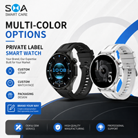 Reloj Inteligente Deportivo Redondo Personalizado al por Mayor de Fábrica con Llamadas Bluetooth, Resistencia al Agua IP67 para Uso Diario y Seguimiento de Salud para Venta Minorista