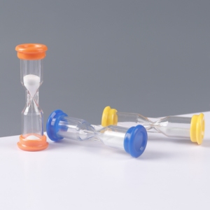 Temporizador de Arena de Plástico para Niños, Reloj de Arena de Colores, Herramienta de Cronometraje para Juegos en el Aula, Juguete Educativo para Niños, Material Escolar - Product Image 1