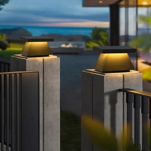 Lámpara de Pilar LED impermeable para exteriores IP65, luz de césped, decoración de camino, luz de columna LED, luz de columna LED Solar para jardín - Product Image 2