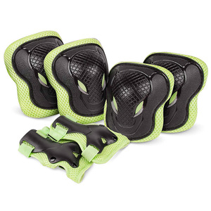 Combinaison de <span class=keywords><strong>protection</strong></span> pour sports de plein air pour enfants DEV, vélo d'équilibre, ski, protections pour les genoux, les coudes et les poignets, genouillères en <span class=keywords><strong>mousse</strong></span> de polyester - Product Image 5