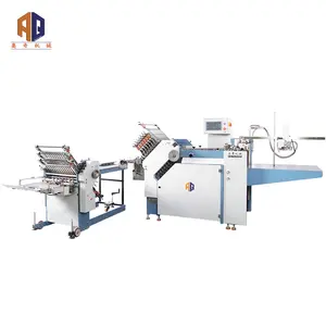 A4 Sheet Folding Letter-Fold Z-Fold Paper Folder Machine For Commercial Printing