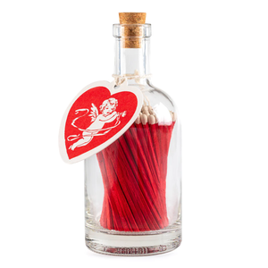 Partite di matrimonio personalizzate all'ingrosso con gambo lungo 10cm partite di testa colorate in bottiglia di vetro per san valentino - Product Image 3