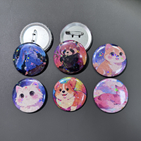Botones Personalizados al por Mayor de 38mm 50mm 58mm 75mm, Regalos Promocionales con Diseño Impreso, Logotipo, Pin Metálico en Blanco, Botón Redondo de Hojalata