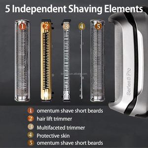 92S 94M Loạt 9 Thế Hệ Mới Máy Cạo Râu Dao Cạo Điện Các Bộ Phận Lá & Cutter Thay Thế Cassette Lưỡi Đầu Phù Hợp Cho <span class=keywords><strong>Braun</strong></span> Loạt 9 - Product Image 6